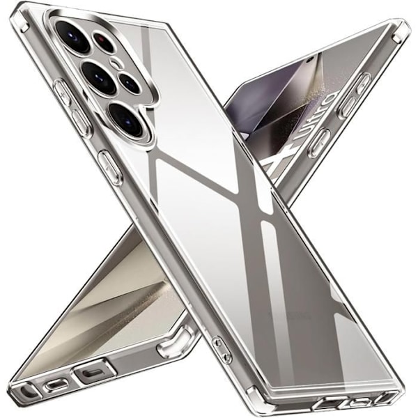 Coque - Phonillico® - Samsung Galaxy S24 ULTRA - Silikon Gel TPU - Mjuk Skydd - Ultra Tunn Transparent