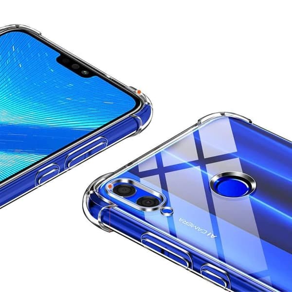 Coque til HONOR 8X - Stødabsorberende Beskyttelse TPU Blød Transparent Phonillico® Transparent