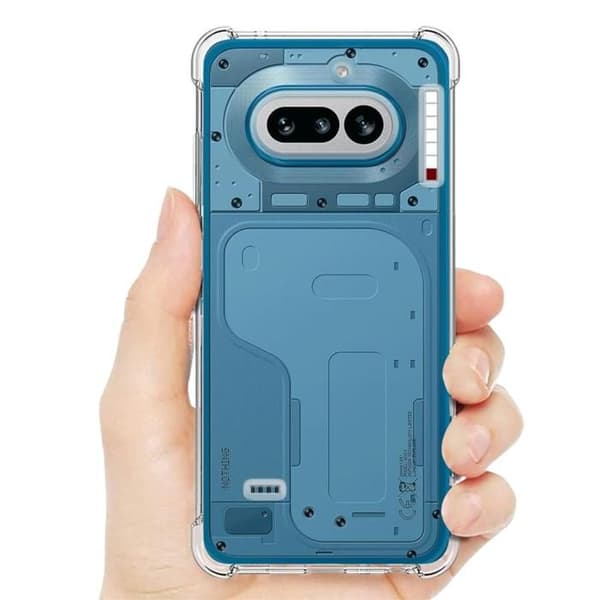 Skyddsfodral för Nothing Phone 4a - Stötsäker Transparent TPU Skydd Phonillico® Transparent