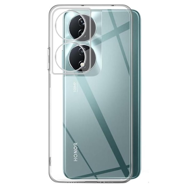 Transparent TPU Cover - Phonillico - Honor 90 Smart 5G - Blød Beskyttelse - Ultra Tynd - Silikone Transparent
