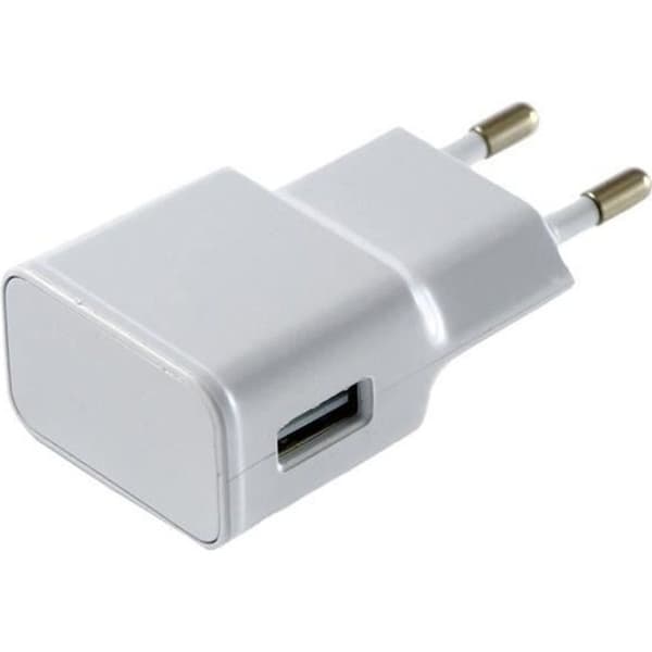 Lader - Phonillico® - Huawei HONOR 8X - Hvid - 2A - Micro USB Vit