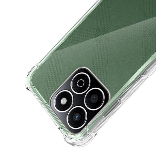 Coque för Honor 200 Smart 5G - Stötsäker Silikon Transparent Phonillico® Transparent