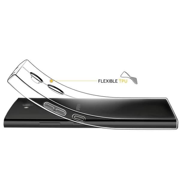 Coque - PHONILLICO - SONY XPERIA L2 - Ultra Tynd - Transparent - Fleksibel Transparent