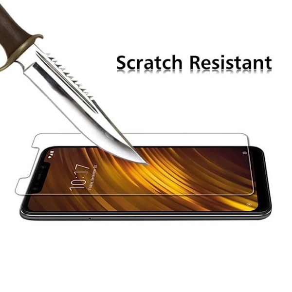 Filmbeskydd för Skärm - Phonillico® - Xiaomi POCOPHONE F1 - Paket med 2 - Ultra Resistenta - Repningsskyddande
