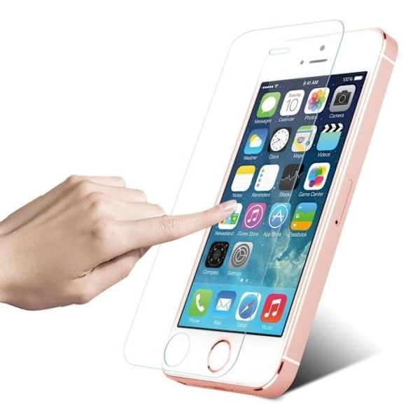 Skärmskydd - Phonillico® - Apple iPhone 5C - Härdat Glas - Repbetecknande - Transparent Transparent