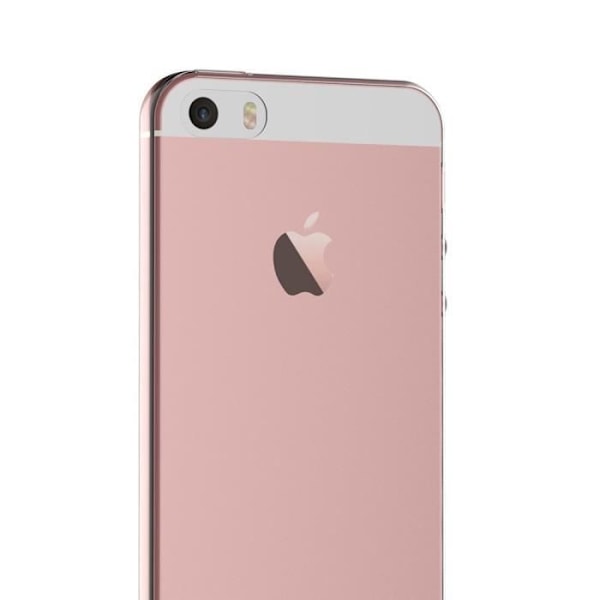 Kuori [Yhteensopiva Apple iPhone 5 - 5S] Gel TPU Läpinäkyvä Pehmeä Ultra Ohut [Phonillico®]