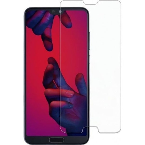 Filmbeskydd för skärm - Phonillico - HUAWEI P20 - Härdat glas - Repfria - Transparent Transparent