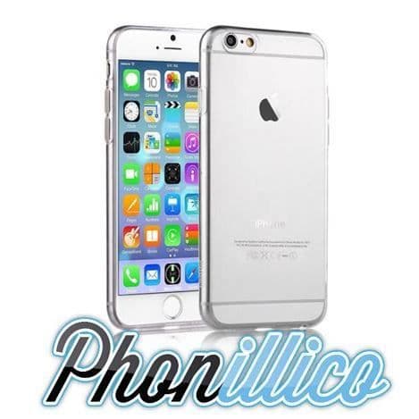Coque - PHONILLICO - iPhone 6 PLUS - Transparent - Fleksibel - Beskyttelse mod stød og ridser Transparent