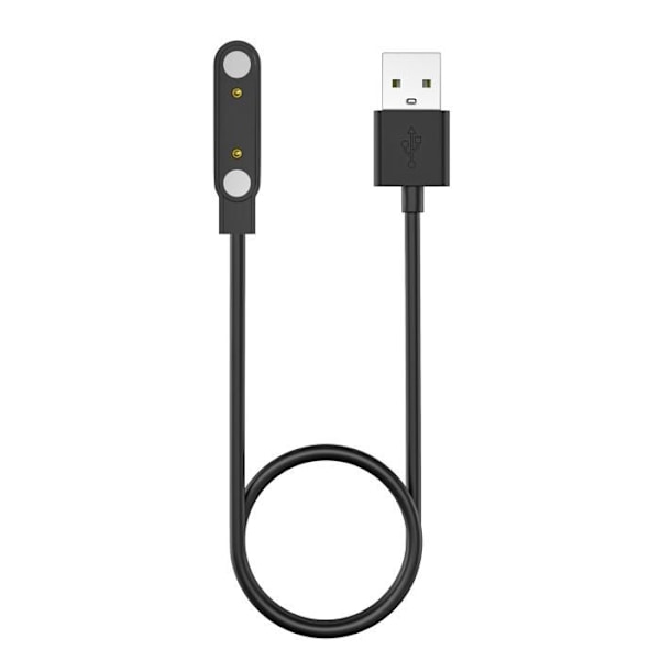 Laddare Kompatibel med Xplora XGO 2 - USB-kabel 1 meter Ersättningsadapter för Klockladdare Phonillico® Svart
