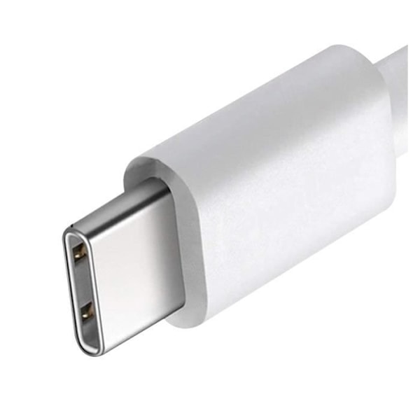 USB-C kabel USB-C 2m för MacBook - MacBook Air - MacBook Pro - iMac - Mac mini [LOT 2] Phonillico® Vit