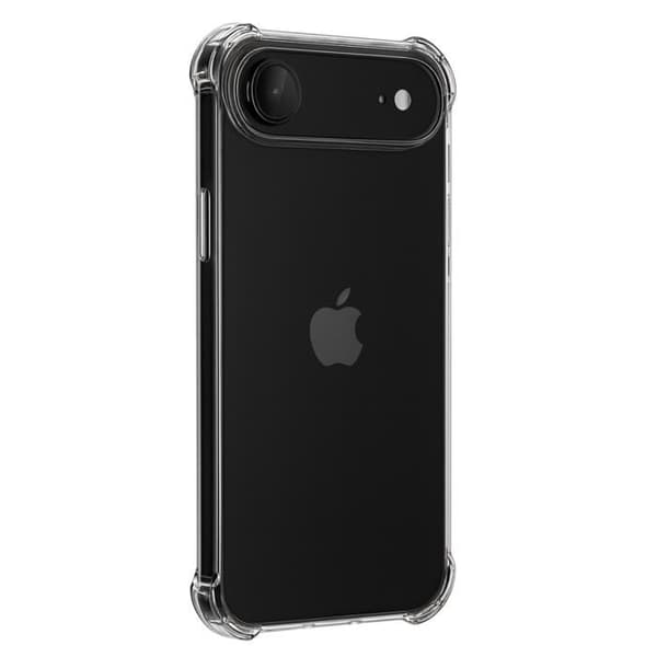 Coque til iPhone 17 AIR - Stødabsorberende Beskyttelse Silikone Blød Transparent Phonillico® Transparent