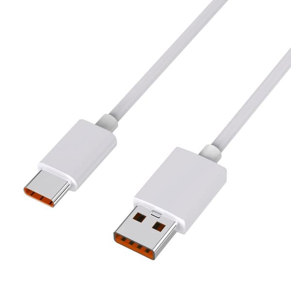 Snabb USB-C laddningskabel 1m för Xiaomi Redmi Note 15/Redmi Note 15 Pro/Redmi Note 15 Pro Plus Phonillico® Vit