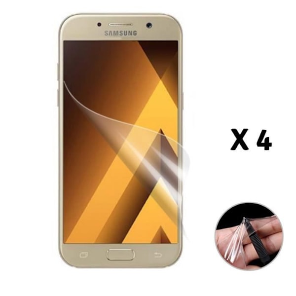 Skærmbeskyttelse - Phonillico® - Samsung Galaxy A5 2017 A520 - 4 Film - Premium Plast - Ridsefast