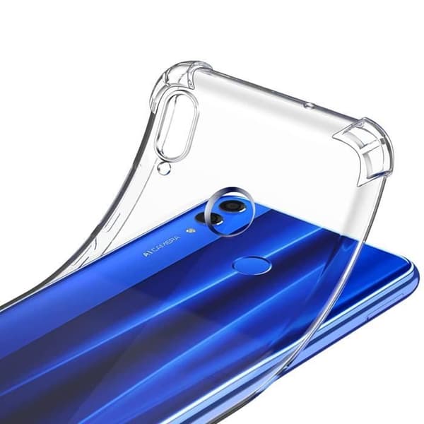 Coque til HONOR 8X - Stødabsorberende Beskyttelse TPU Blød Transparent Phonillico® Transparent