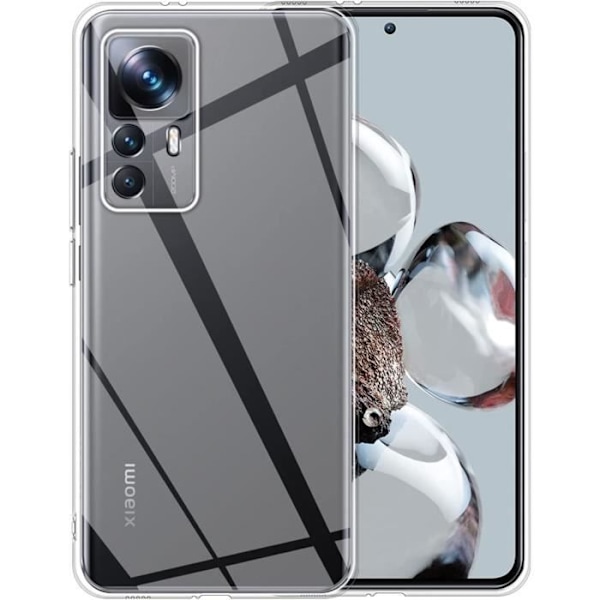 Coque для Xiaomi 12T - Xiaomi 12T PRO - Прозрачная защита из силиконового геля TPU, ультра тонкая Phonillico®