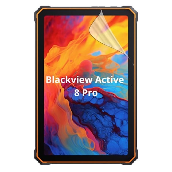 Näytön suoja - Phonillico - Blackview Active 8 Pro - Pakkaus 2 - Kestävä muovikalvo - Erittäin ohut