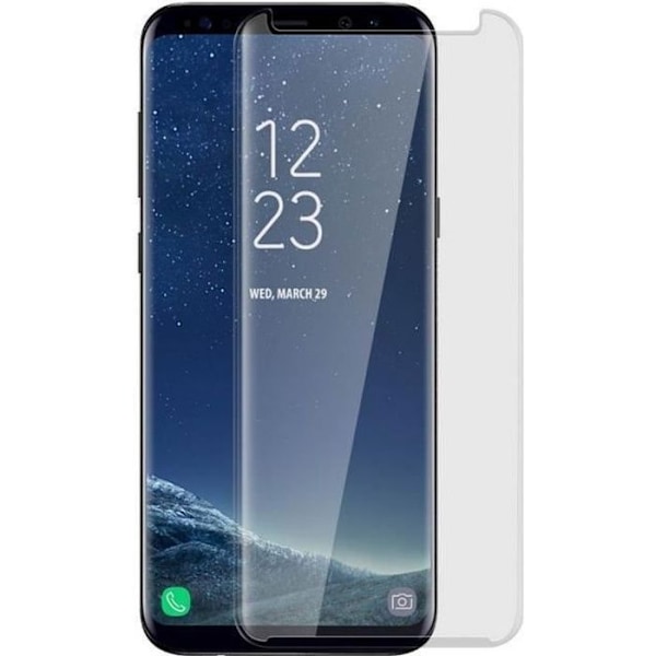 Näyttösuoja - Phonillico® - Samsung Galaxy S8 - Karkaistu lasi - Erittäin kestävä - Läpinäkyvä Transparent