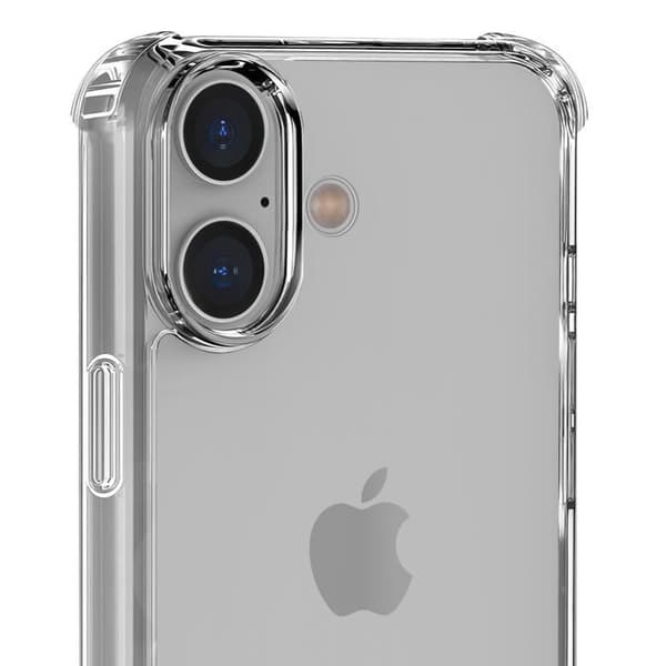 Coque Antichoc til iPhone 16 PLUS - Beskyttelse af blødt transparent silikone Phonillico® Transparent