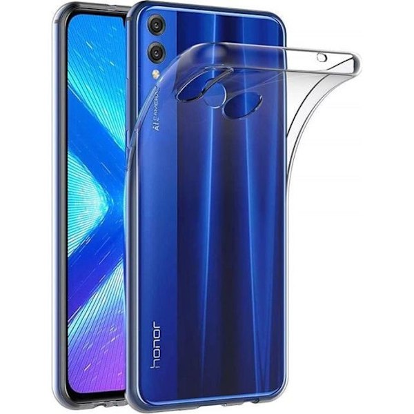 Coque HUAWEI HONOR 8X - Gel TPU Kirkas Coque Housse Etui Suojaus Silikoni Pehmeä Ultra Ohut Phonillico®