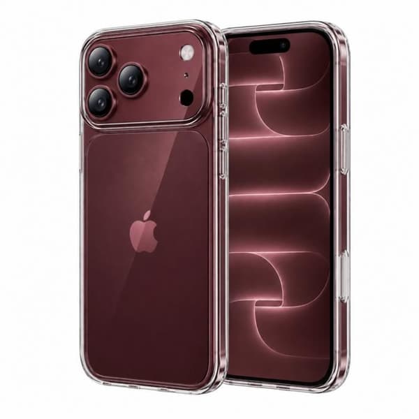 Cover til iPhone 18 PRO og 2 Tempered Glass Skærmbeskyttelse Phonillico® Transparent