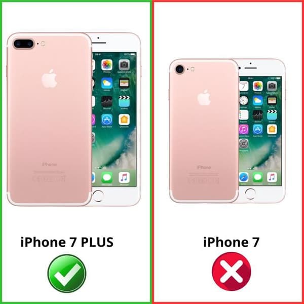 Erstatnings LCD-skærm til iPhone 7 PLUS – Samlet berøringsglas Phonillico®