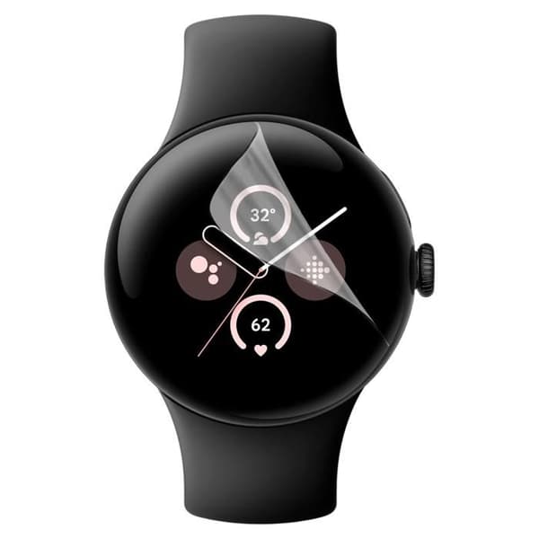 Skyddsglas för Google Pixel Watch [Pack 6] Ultradun Plastfilm Protector Phonillico Transparent