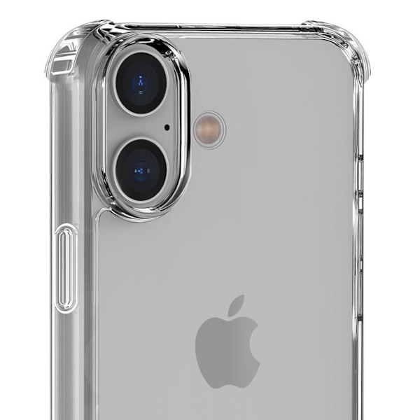 Coque för iPhone 16 - Stötskydd Silikon Mjuk Transparent Phonillico® Transparent