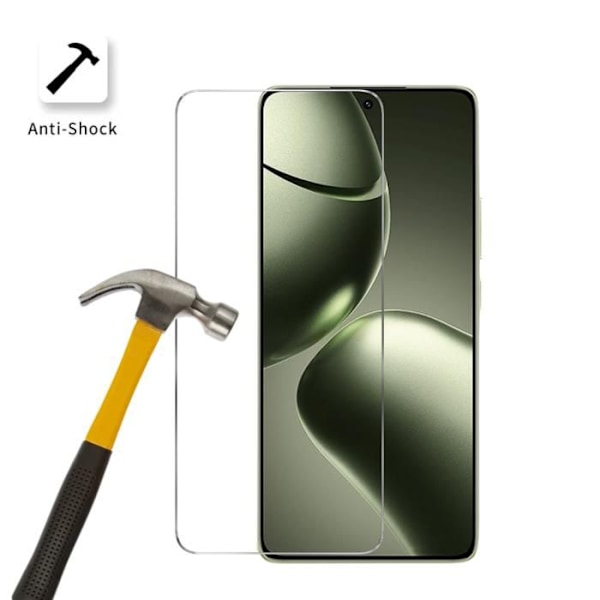 Karkaistua lasia - Phonillico® - Xiaomi 14T / 14T PRO - 2 kappaleen pakkaus - Naarmunkestävä - Kirkas Transparent