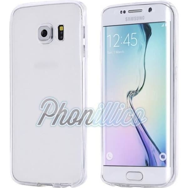 Coque til Samsung Galaxy S7 Edge - TPU Heltransparent Phonillico®