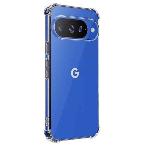 Coque til Google Pixel 10 / Pixel 10 Pro - Stødabsorberende TPU Blød Transparent Phonillico® Transparent