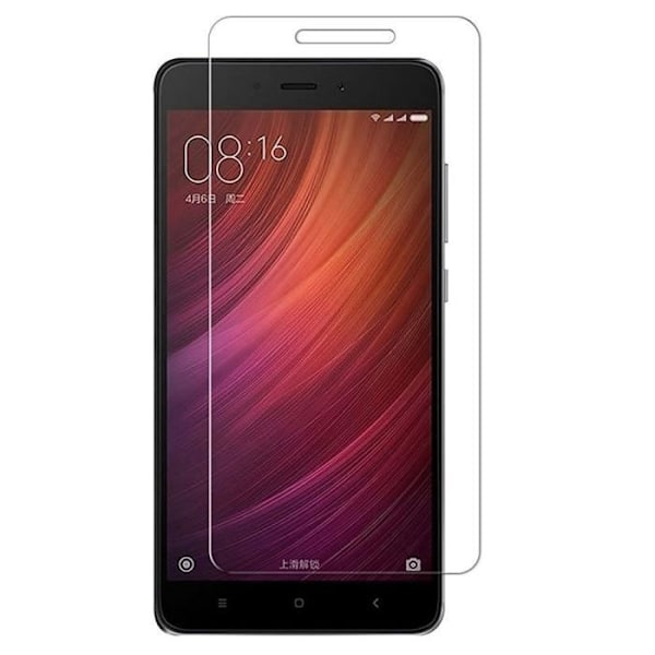 Skyddande Film - Phonillico® - Xiaomi REDMI NOTE 4 - Härdat Glas - Rep-resistant - Ultra Hållbar Transparent