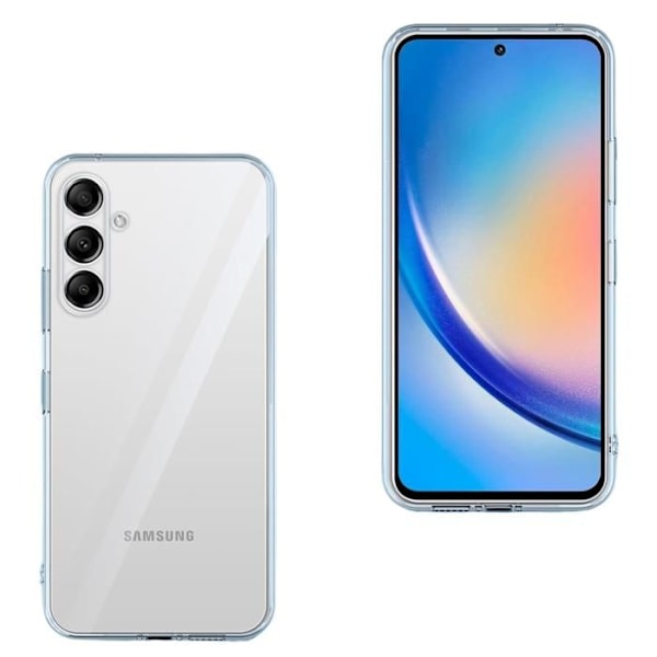 Coque TPU Transparent til Samsung Galaxy A55 5G - Silikone Gel Beskyttelse Blød Ultra Tynd Phonillico® Transparent