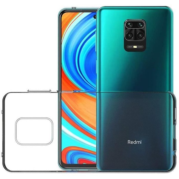 Fodral för Xiaomi REDMI NOTE 9S - REDMI NOTE 9 PRO - Silikongel TPU Transparent Ultratunt Mjukt Skydd Phonillico®