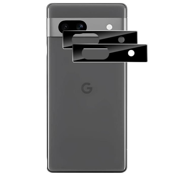 Skyddskamera för Google Pixel 7a [2-pack] Härdat Glas Bakre Kameraskydd Phonillico®
