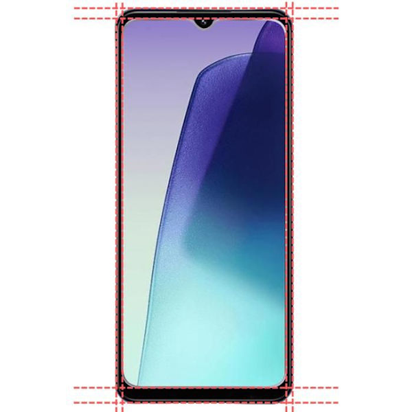 Hærdet glas til Xiaomi Redmi 14C [Pack 4] Beskyttelsesfilm til skærm Phonillico® Transparent