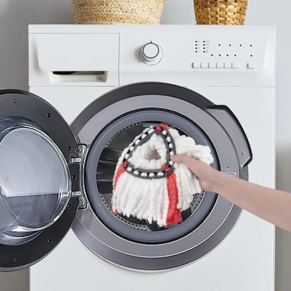 Serpillère för Vileda Turbo / Turbo Smart / Easy Wring & Clean [Pack 3] Tvättbart återanvändbart mopphuvud