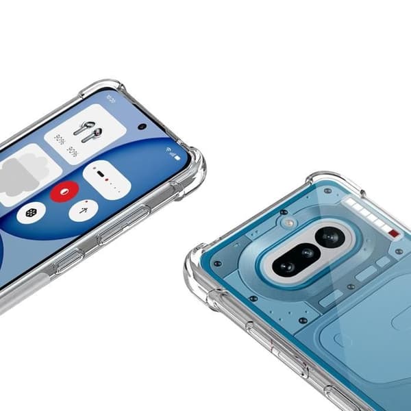 Skyddsfodral för Nothing Phone 4a - Stötsäker Transparent TPU Skydd Phonillico® Transparent