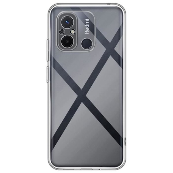 Coque для Xiaomi Redmi 12C - Silikoni Geeli TPU Läpinäkyvä Pehmeä Ultra Ohut Phonillico®