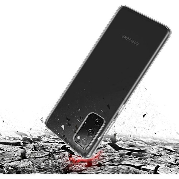 Coque til Samsung S20 FE - Silikone Gel TPU Transparent Beskyttelse Blød Ultra Tynd Phonillico®