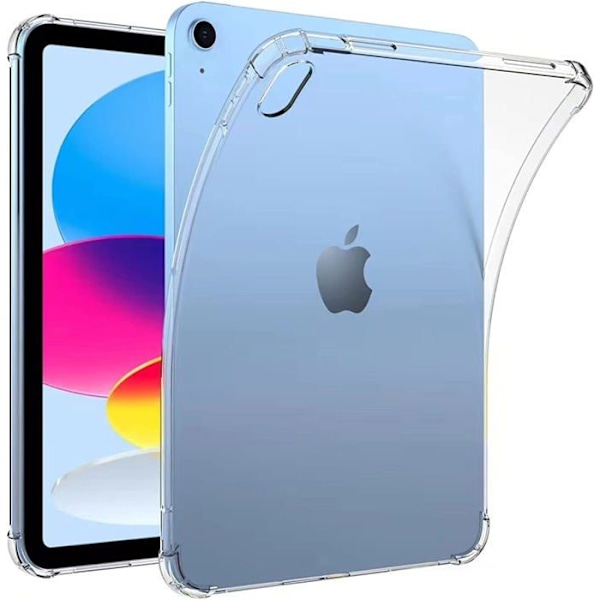Cover til iPad 11 - Phonillico® - Stødabsorberende - Blød Silikone - Transparent - 11 inches Transparent
