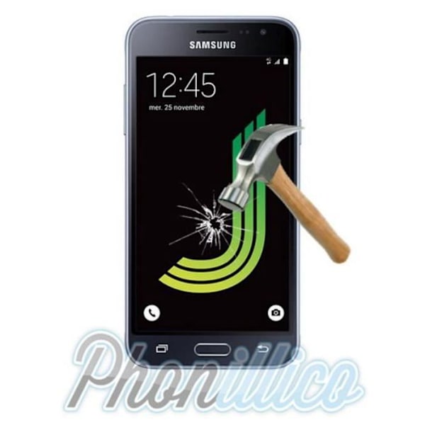 Elokuva Samsung Galaxy J5 2016 - Lasi Kristallilasi Phonillico® Transparent