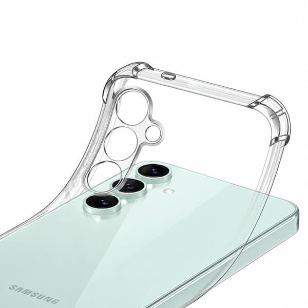 Skyddsfodral för Samsung Galaxy S26 FE - Stötsäker Transparent TPU-skydd Phonillico® Transparent