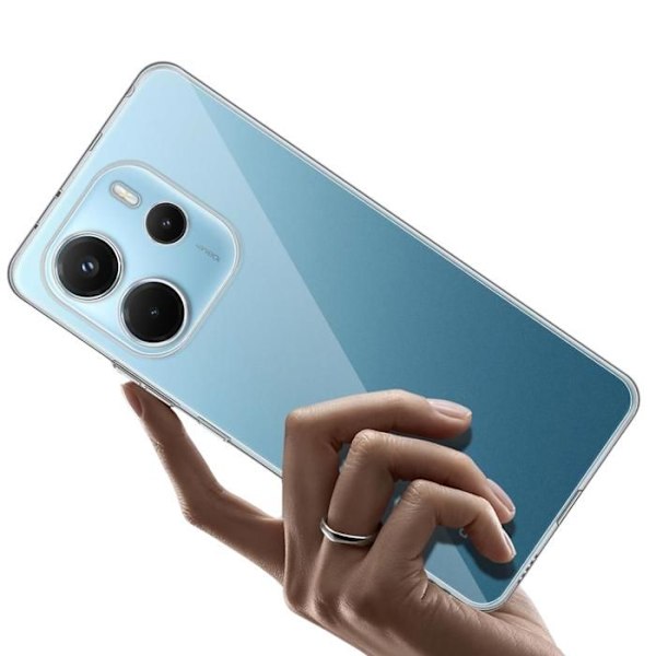 Coque til Xiaomi Redmi Note 14 4G (Europa Version) - Silikone Gel TPU Gennemsigtig Beskyttelse Blød Ultra Tynd Phonillico® Transparent