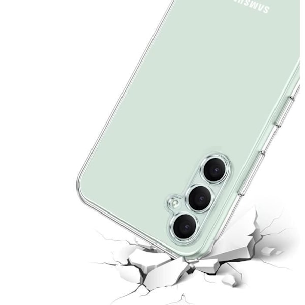 TPU-skal - Phonillico - Samsung Galaxy S23 FE - Ultratunt - Mjukt silikon - Transparent Transparent
