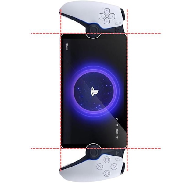 Tamminen lasi - Phonillico® - PS5 Portti - 2 pakkausta - Naarmunkestävä - Iskunkestävä Transparent