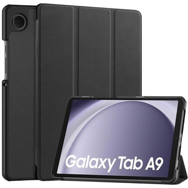 Coque - Phonillico - Samsung Galaxy Tab A9 2023 - Täydellinen suoja - Monimutkainen - Musta Svart