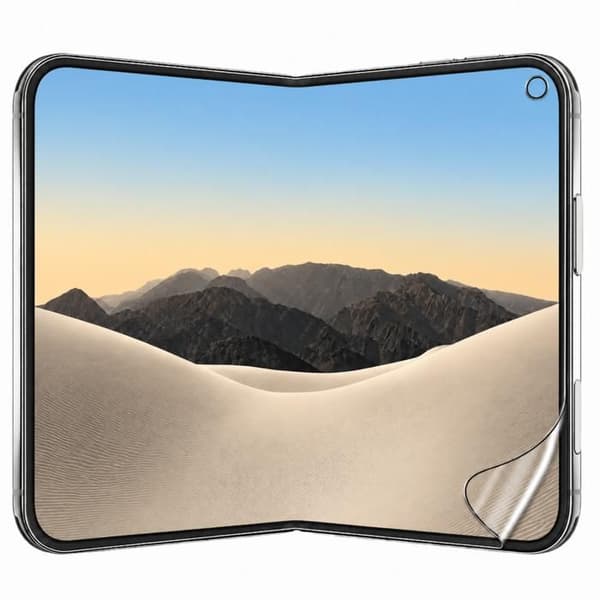Cover med magnetisk cirkel til iPhone DUO og plastbeskyttelse til skærm Phonillico® Transparent