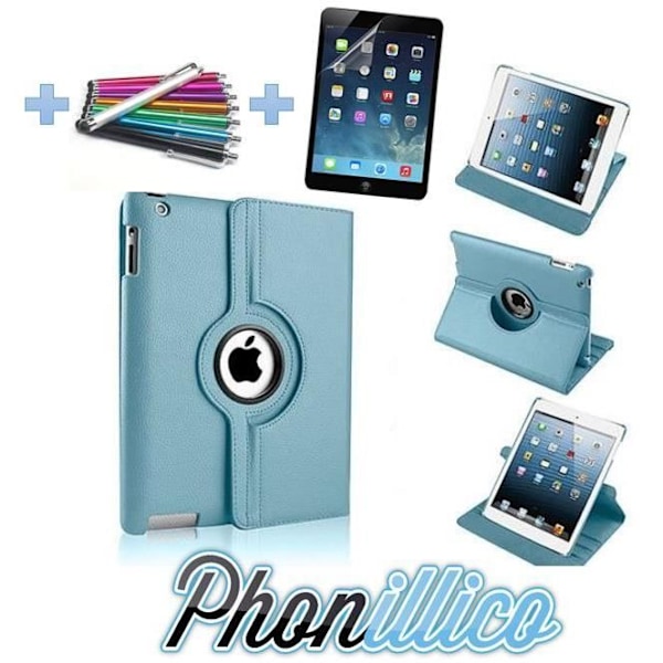 Coque Blå himmel + Film + Stylet kompatibel med Apple iPad Air 1 / Air 2 Phonillico®