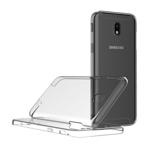 Coque Samsung Galaxy J5 2017 J530 - Täysläpinäkyvä TPU-geellikotelo Etu- ja Takasuojus Silikoni Phonillico® Transparent