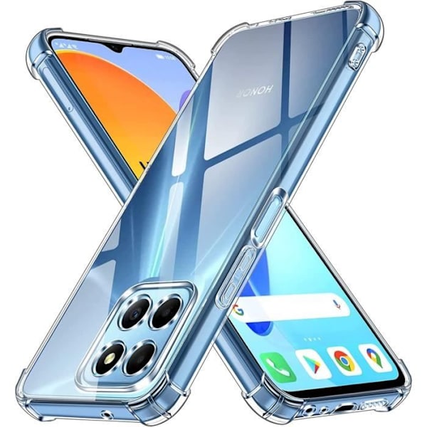 Fodral för Honor 70 LITE - Stötsäkert skydd TPU Soft Transparent Phonillico®
